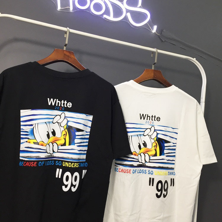 Camiseta Off White Duck Perspective Preta