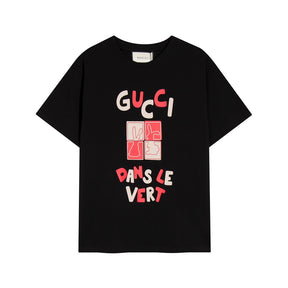 Camiseta Gucci DansLeVert - Preta