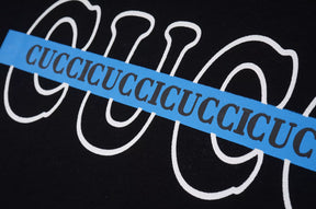 Camiseta Gucci Três Cores - Preto