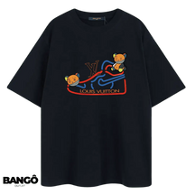 Camiseta Louis Vuitton Tênis - Preto