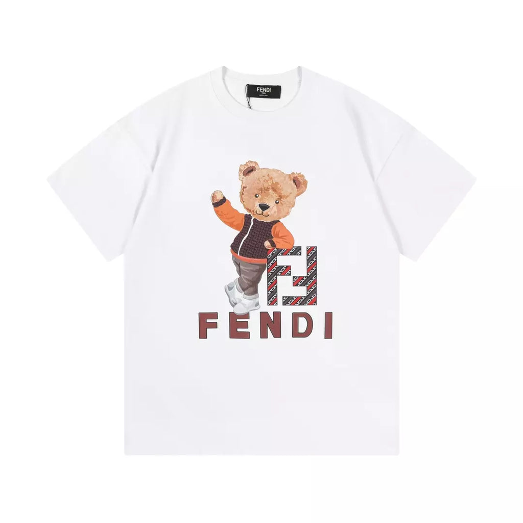 Camiseta FENDI Urso - Branca